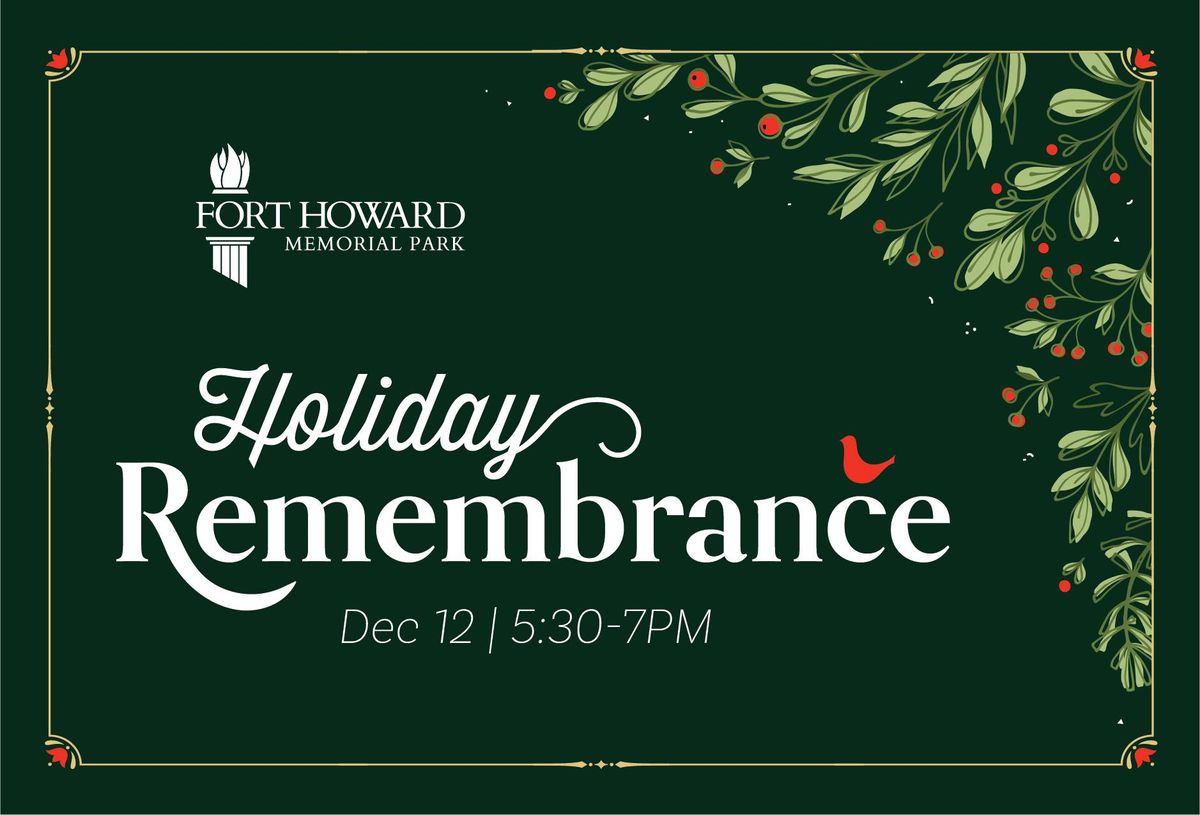 Holiday Remembrance