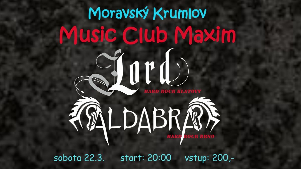 Lord + Aldabra \/ MC Maxim Moravsk\u00fd Krumlov