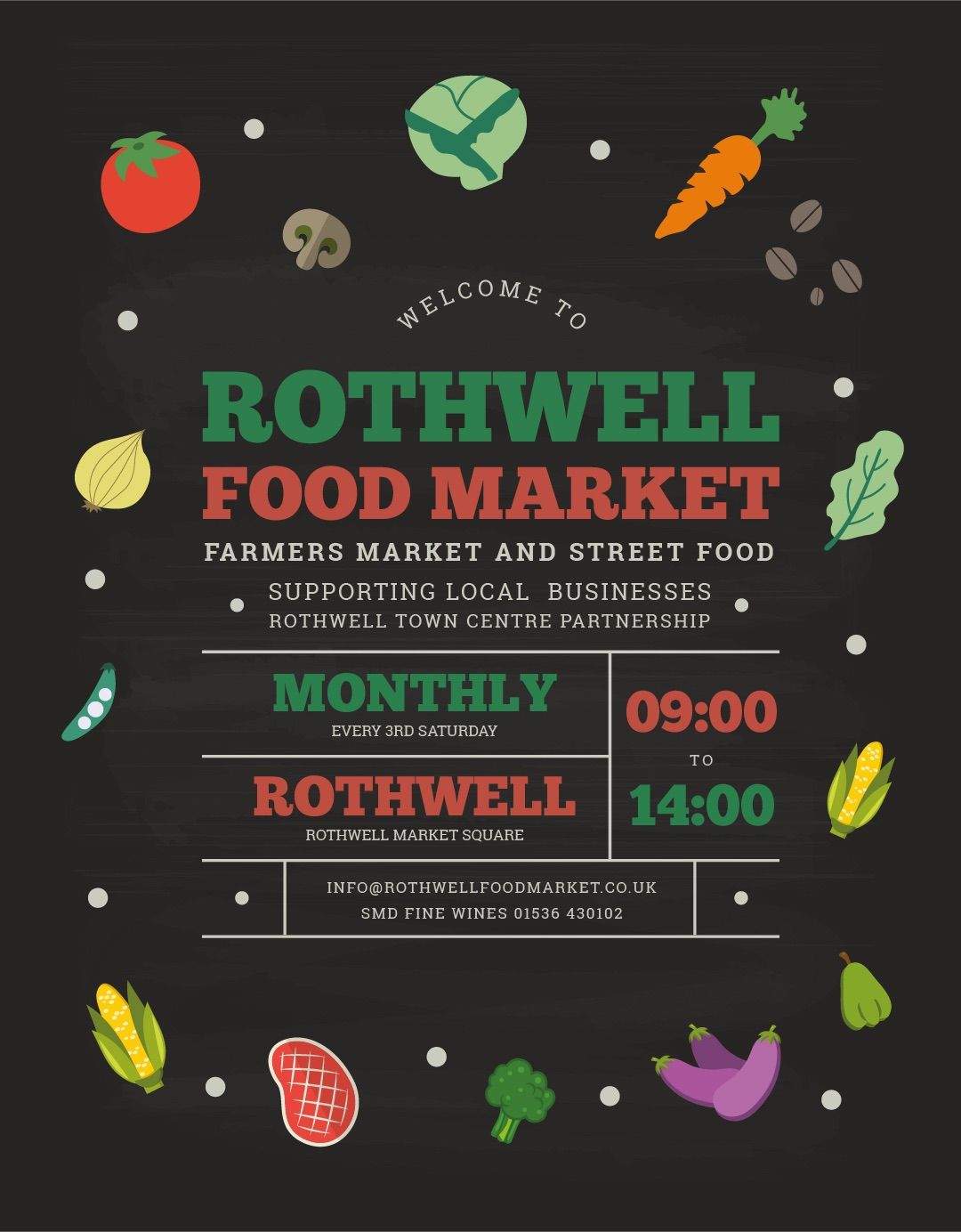 Rothwell Saturday Xmas Farmers Market 