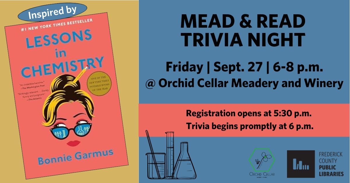 Mead & Read Trivia at Orchid Cellar Meadery