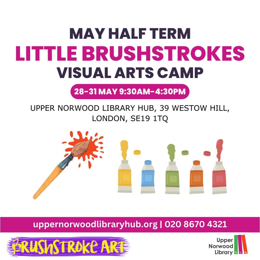 Little Brushstrokes visual arts camp - May half term