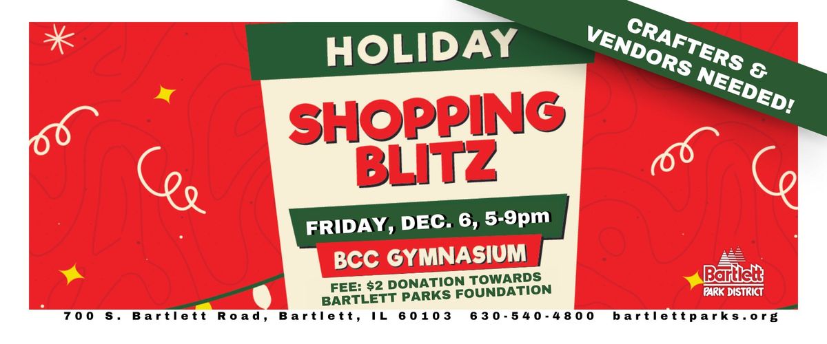 Annual Holiday Shopping Blitz