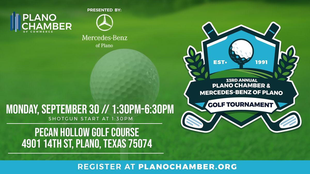 33rd Annual Plano Chamber & Mercedes-Benz of Plano Golf Tournament