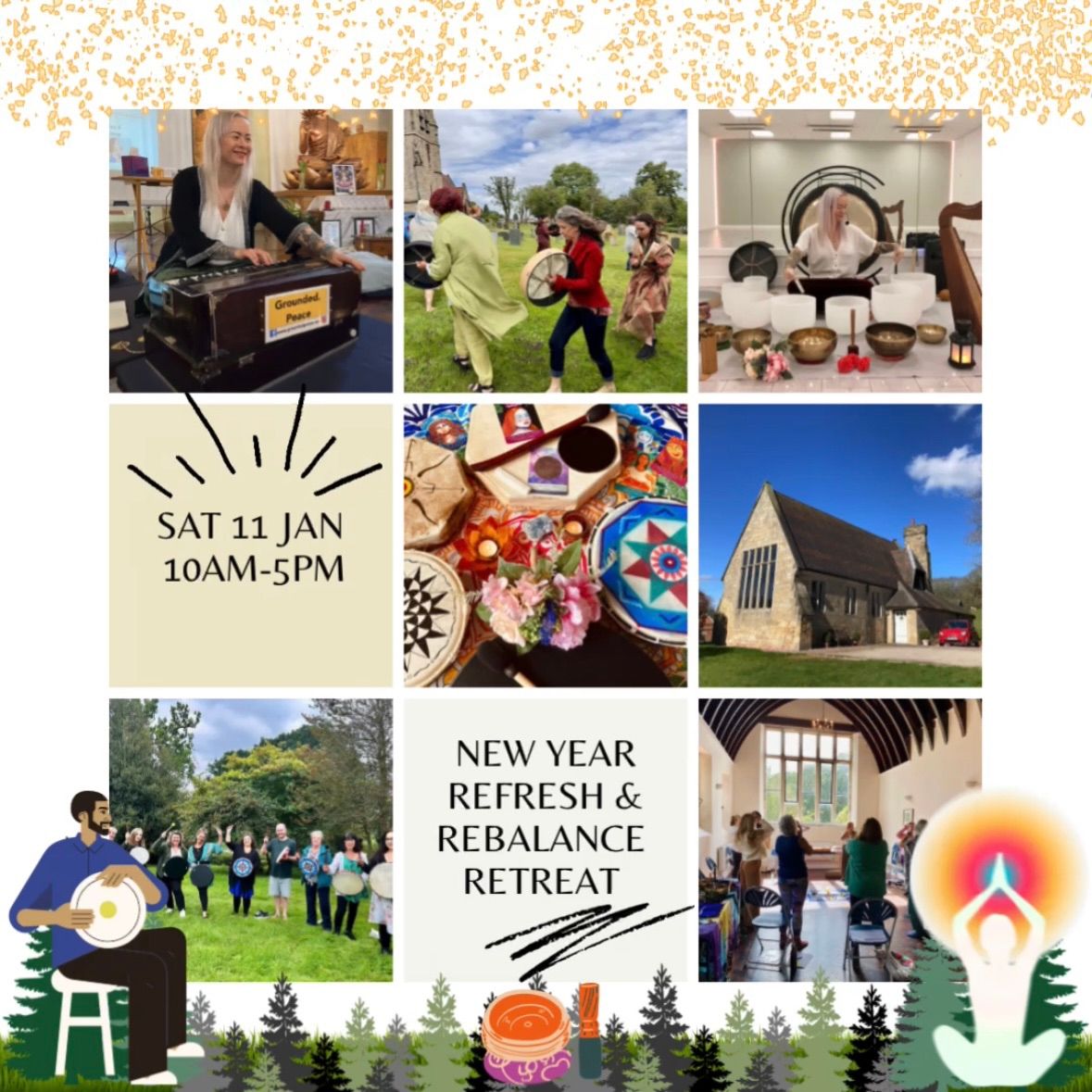 New Year Refresh & Rebalance Day Retreat