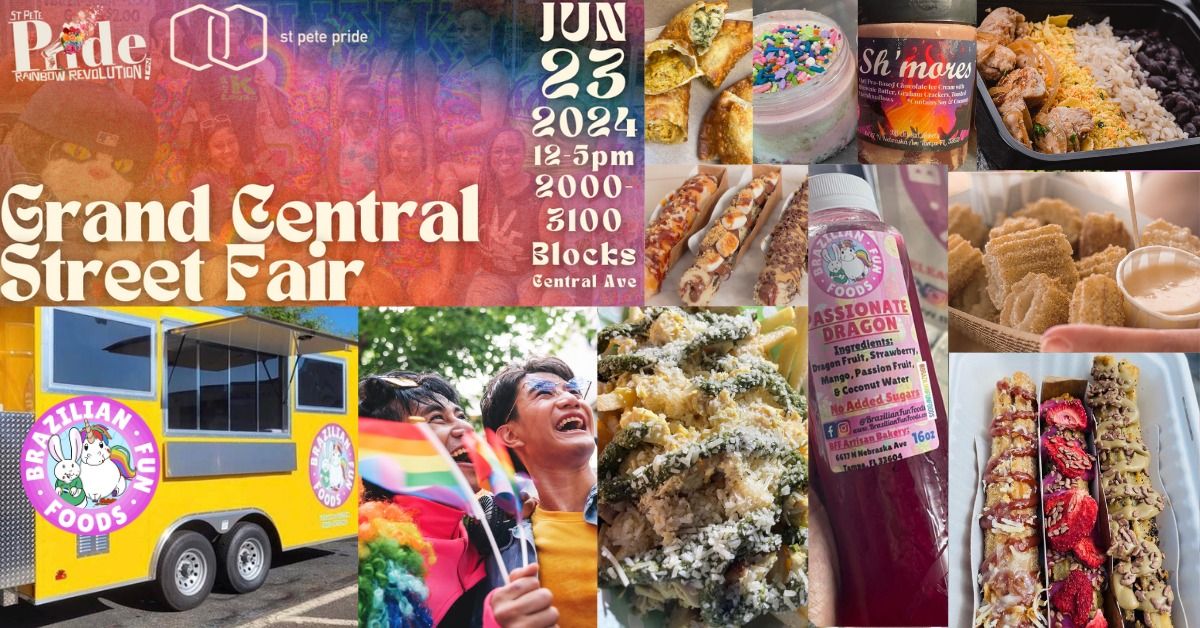 Grand Central Street Fair Fest: Stuffed Churros, Yuca Sandwiches, Empanadas, Ice Cream & Much More!!