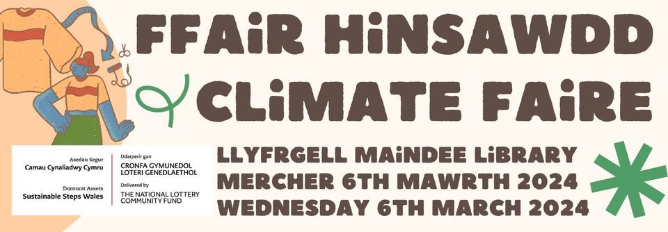 Climate Faire at Llyfrgell Maindee Library, 79 Chepstow Road NP19 8BY ...