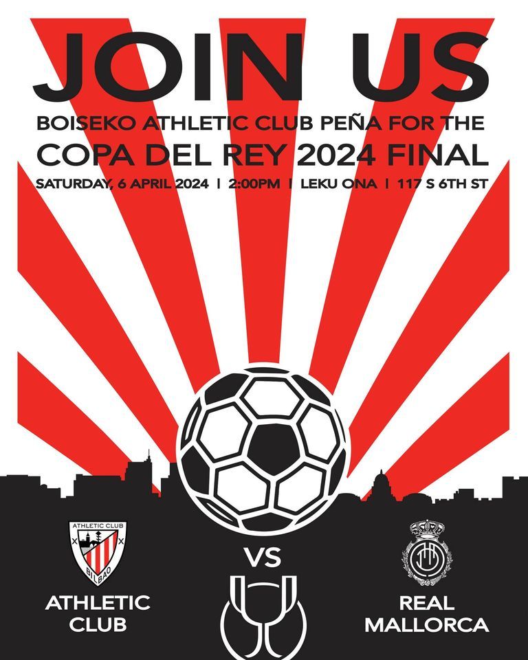 Viewing party: King's Cup Final - Athletic Club vs Real Mallorca