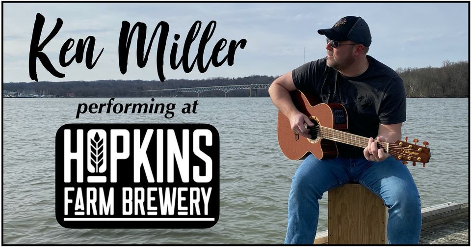 Ken Miller performing at Hopkins Farm Brewery