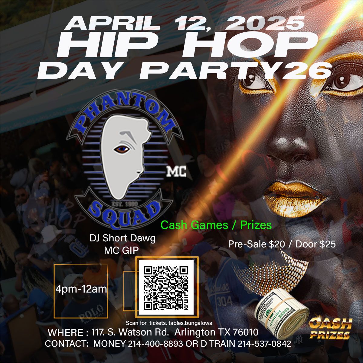 Hip Hop Party Phantom Squad MC DFW 