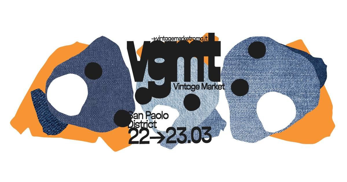 VGMT Vintage Market Roma \u2192 22- 23 marzo 