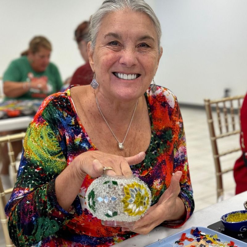 Mosaic Lamp Making Event Port Saint Lucie