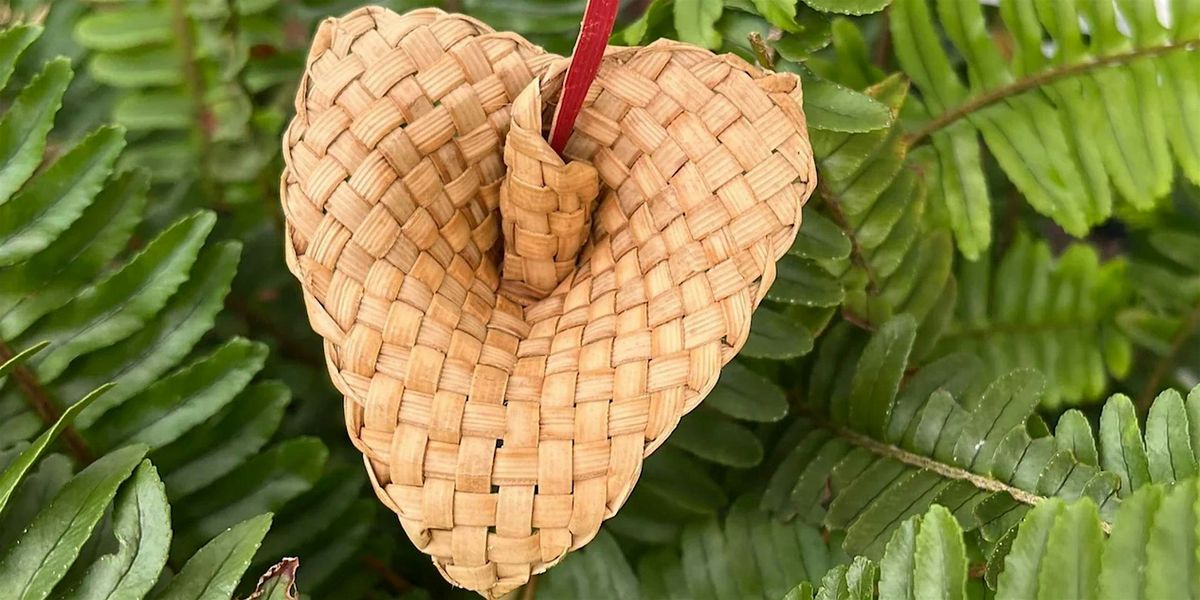 Lauhala Anthurium Weaving Workshop with Leialoha Mahuka - May Session