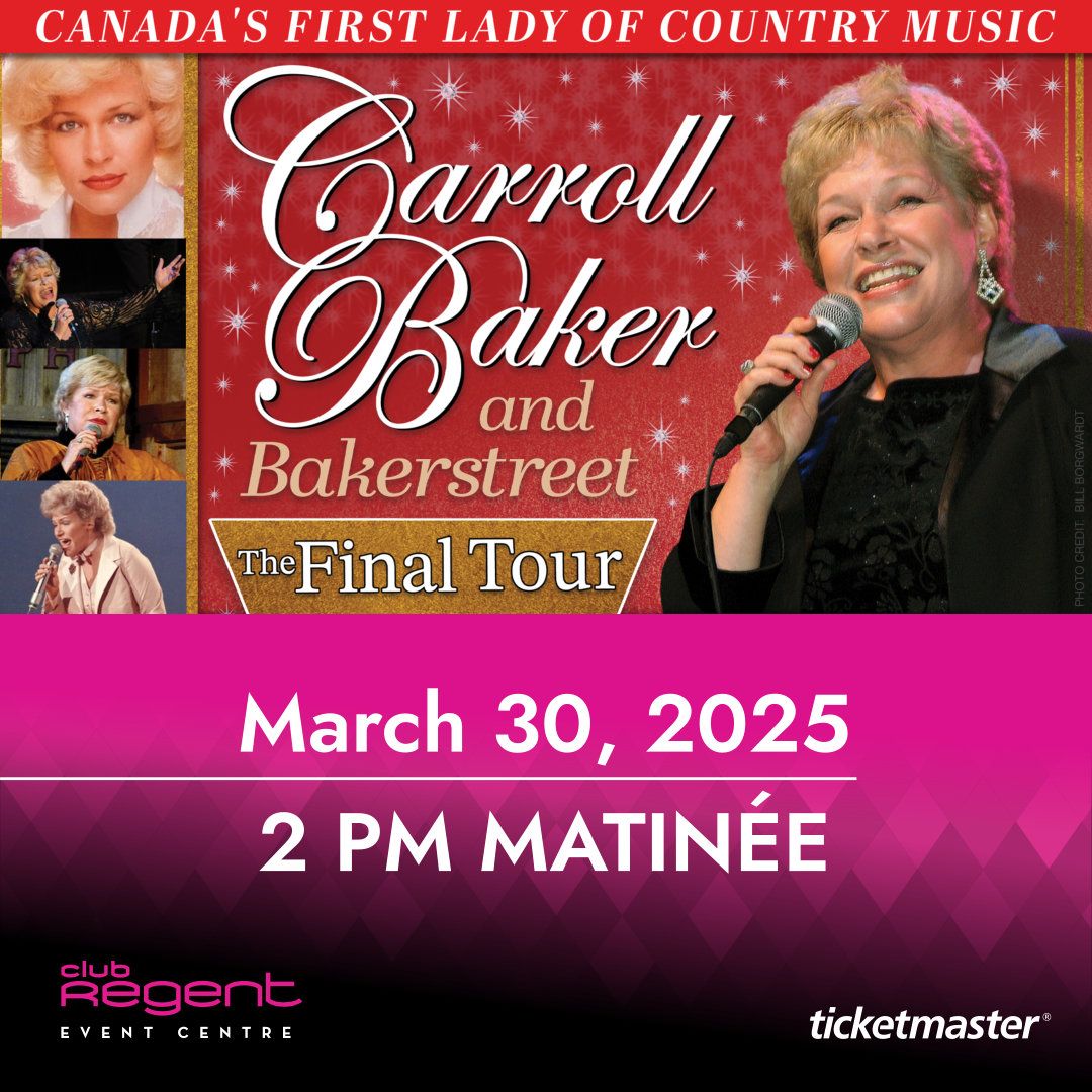 Carroll Baker at Club Regent Casino