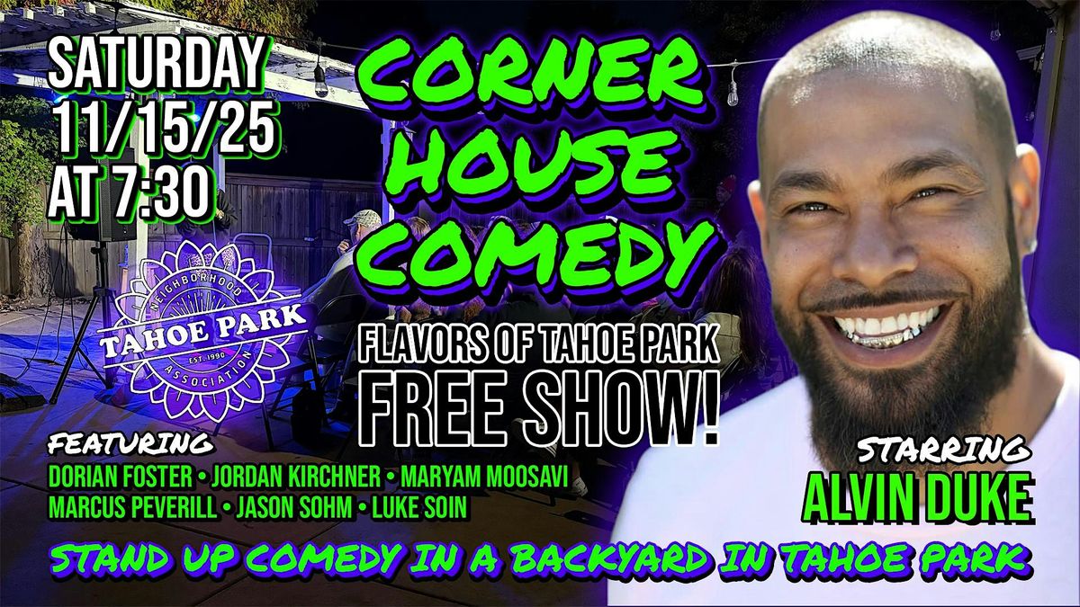 Corner House Comedy 11\/15\/25