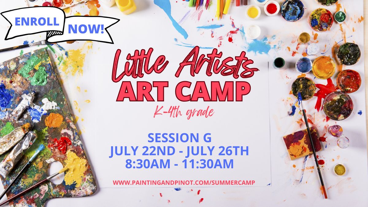 Art Camp - Little Artists - Session G