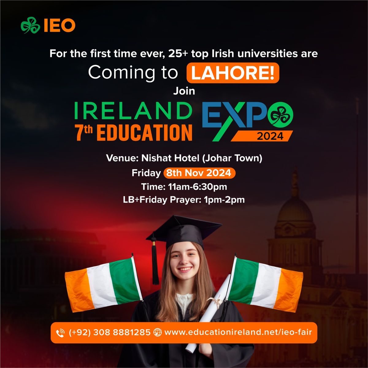 Ireland 7th Education Expo 2024 (Lahore)