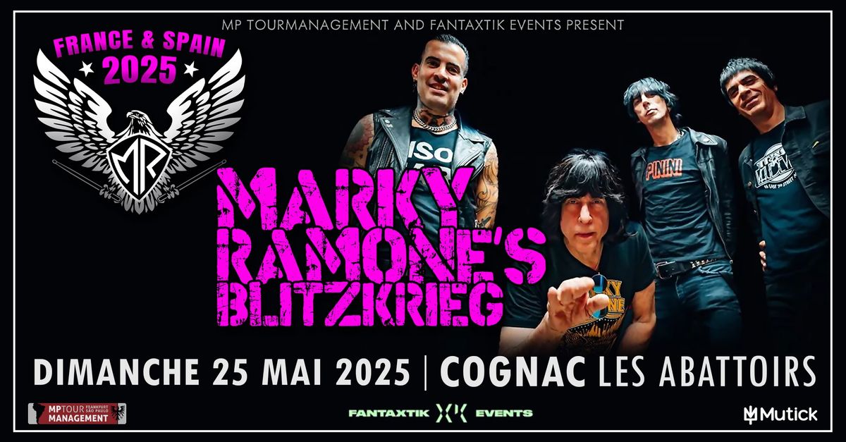 MARKY RAMONE'S BLITZKRIEG - COGNAC