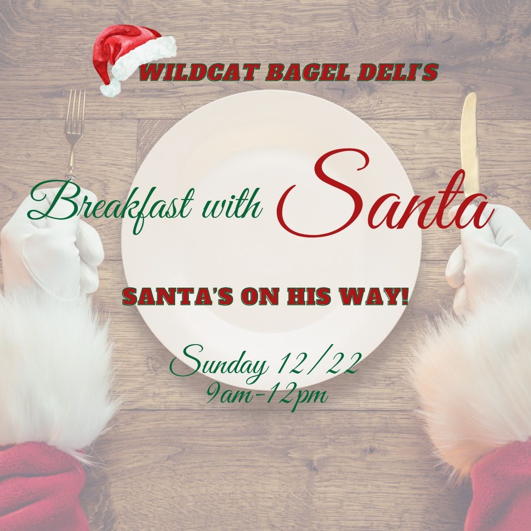 Annual Bagel Breakfast with Santa! 