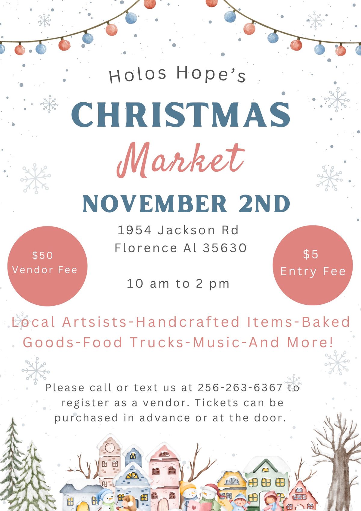 Holos Hope\u2019s Christmas Market