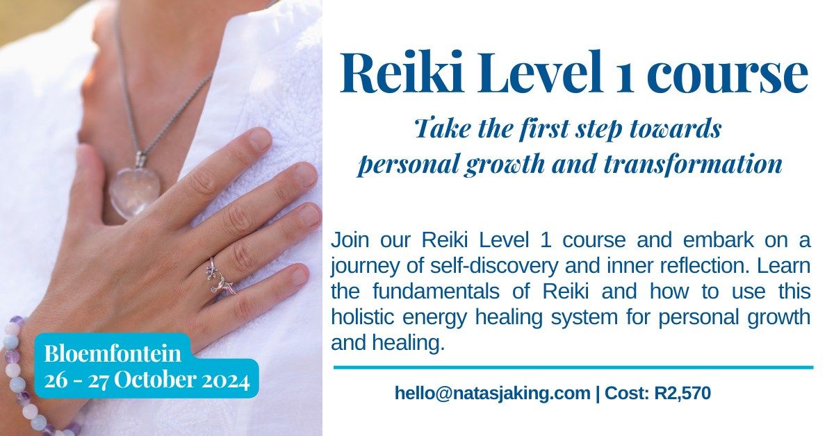 Reiki Level 1 course