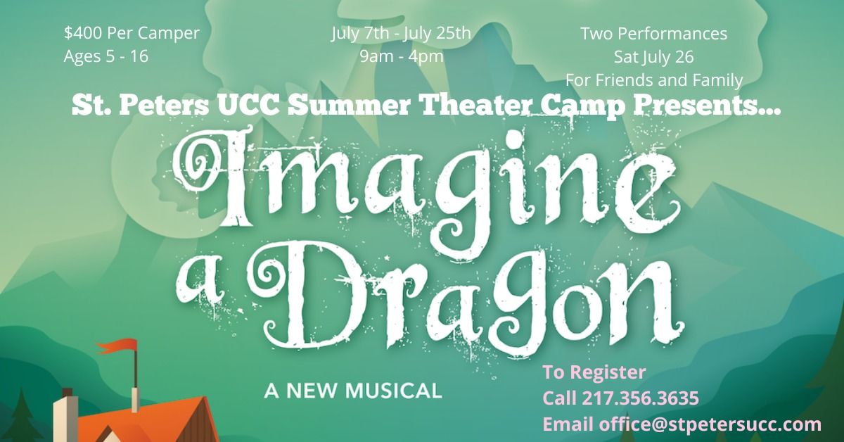 Summer Music Theater Camp July 7-26 9a-4p