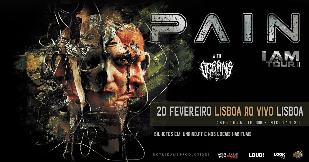 PAIN - LAV LISBOA AO VIVO - Lisboa