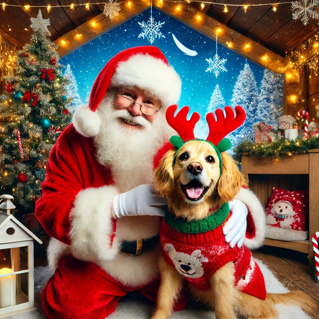 Santa Paws Grotto