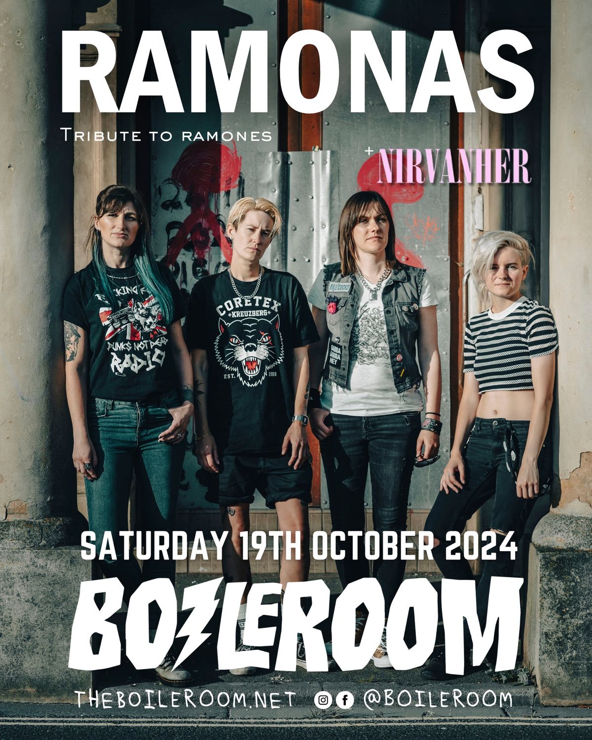 Ramonas & Nirvanher - The Boileroom, Guildford