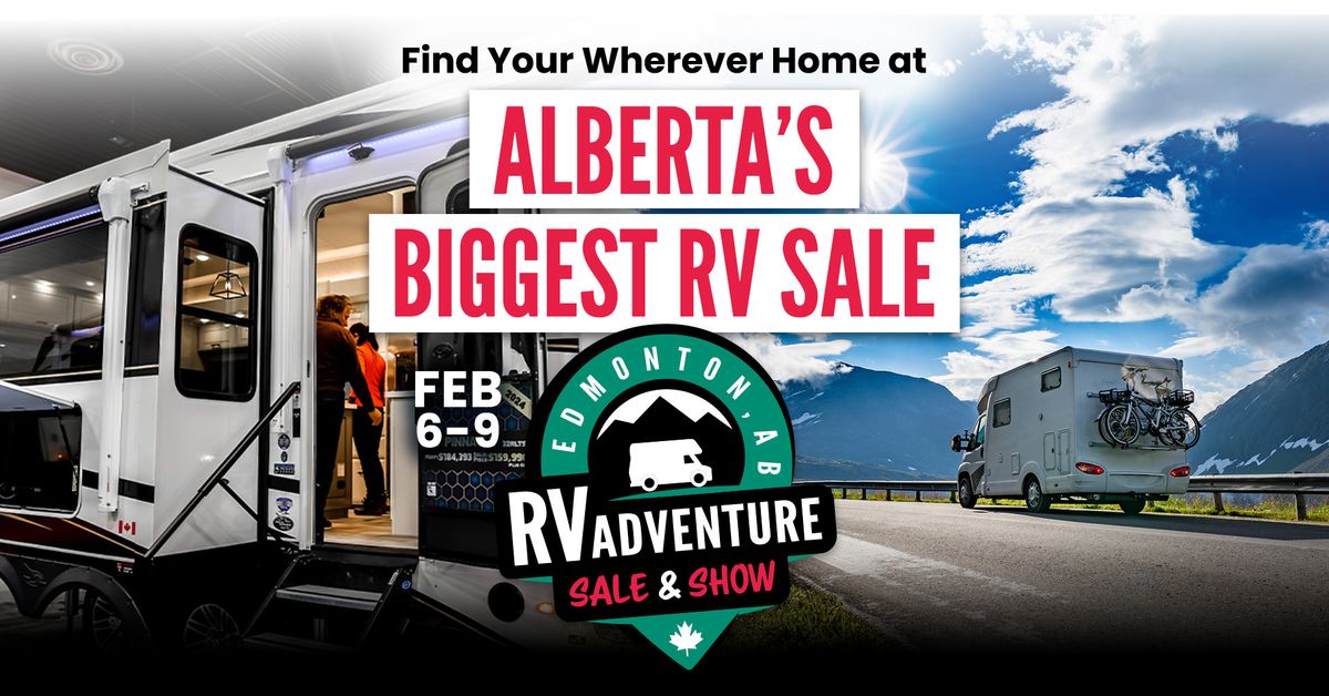 2025 Edmonton RV Adventure Sale & Show