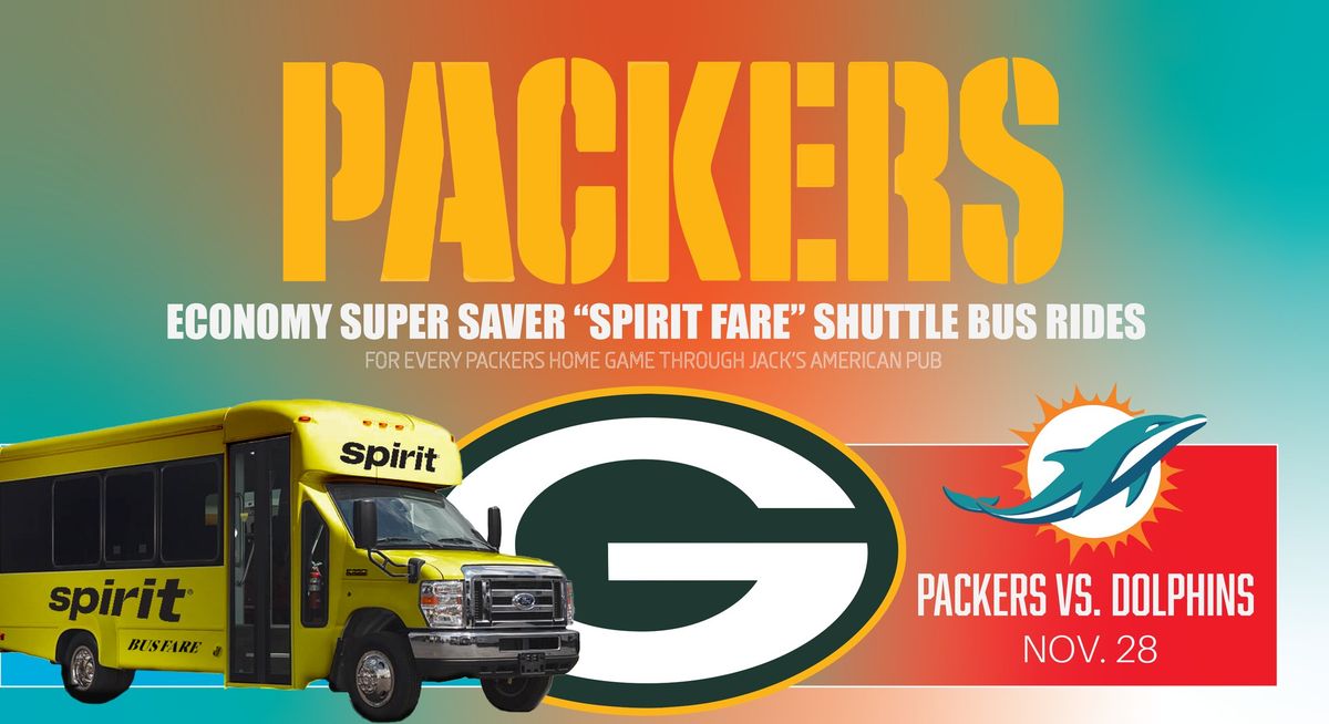 Packers vs Dolphins Shuttle Rides