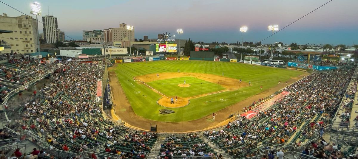 Rancho Cucamonga Quakes at Fresno Grizzlies at Chukchansi Park