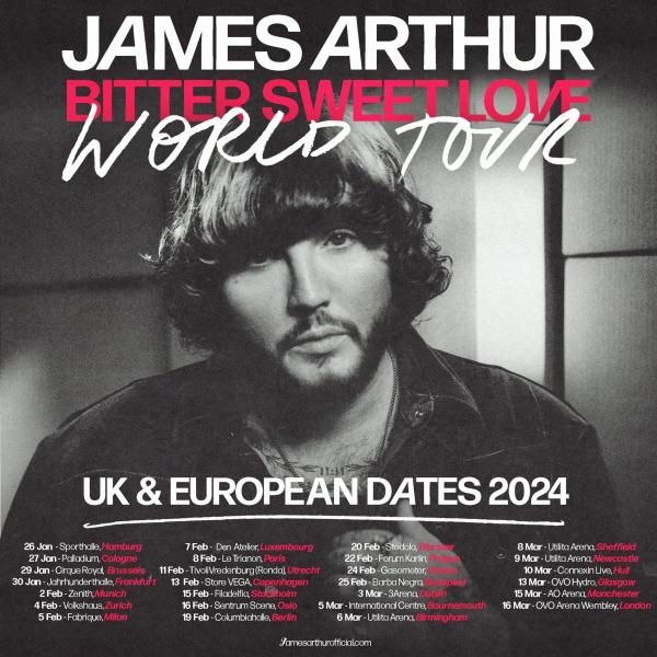 James Arthur Sheffield Tickets