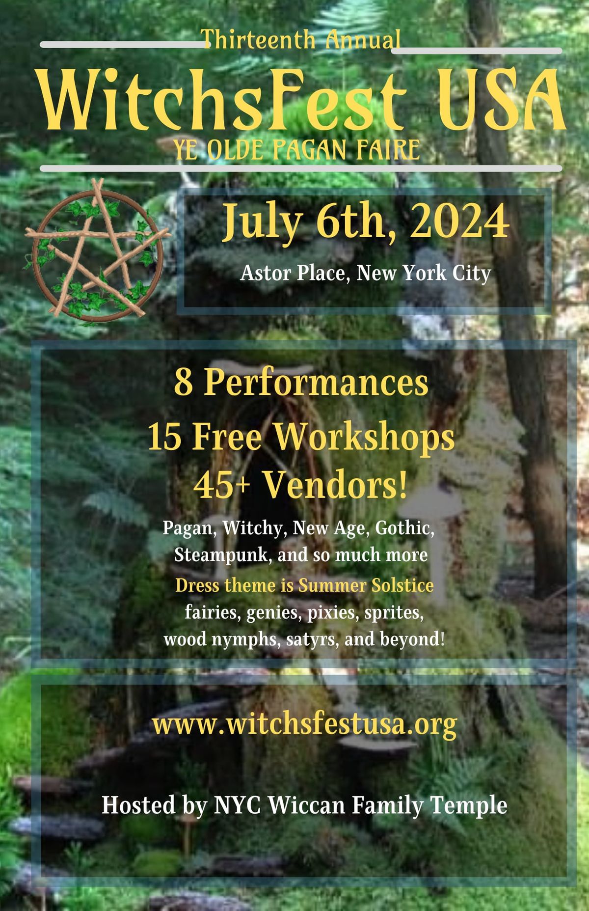 13th Annual WitchsFest USA - A Pagan Faire