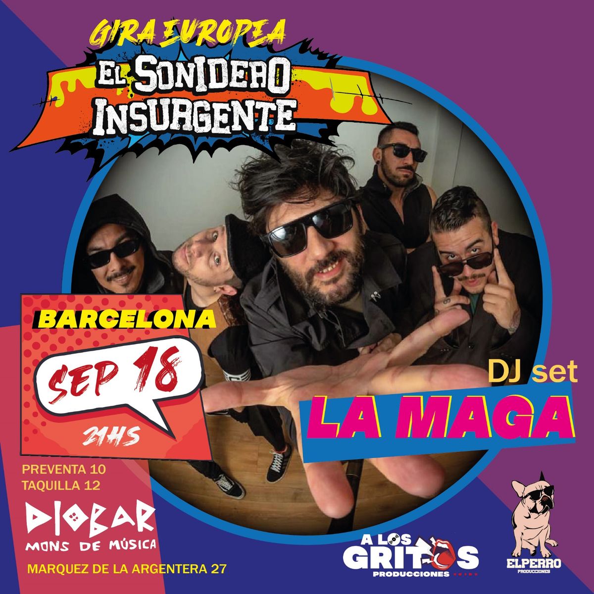 El Sonidero Insurgente + La Maga dj set en Barcelona