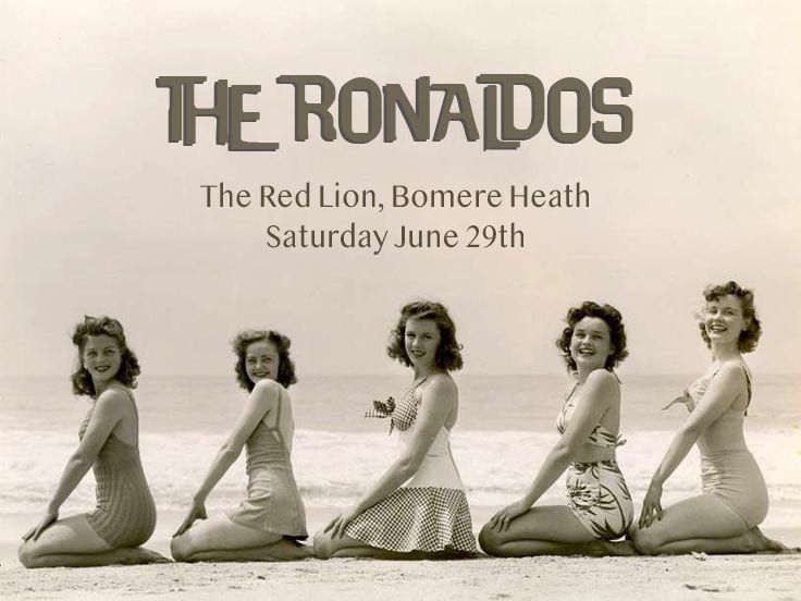 The Ronaldos live at The Red Lion, Bomere Heath.