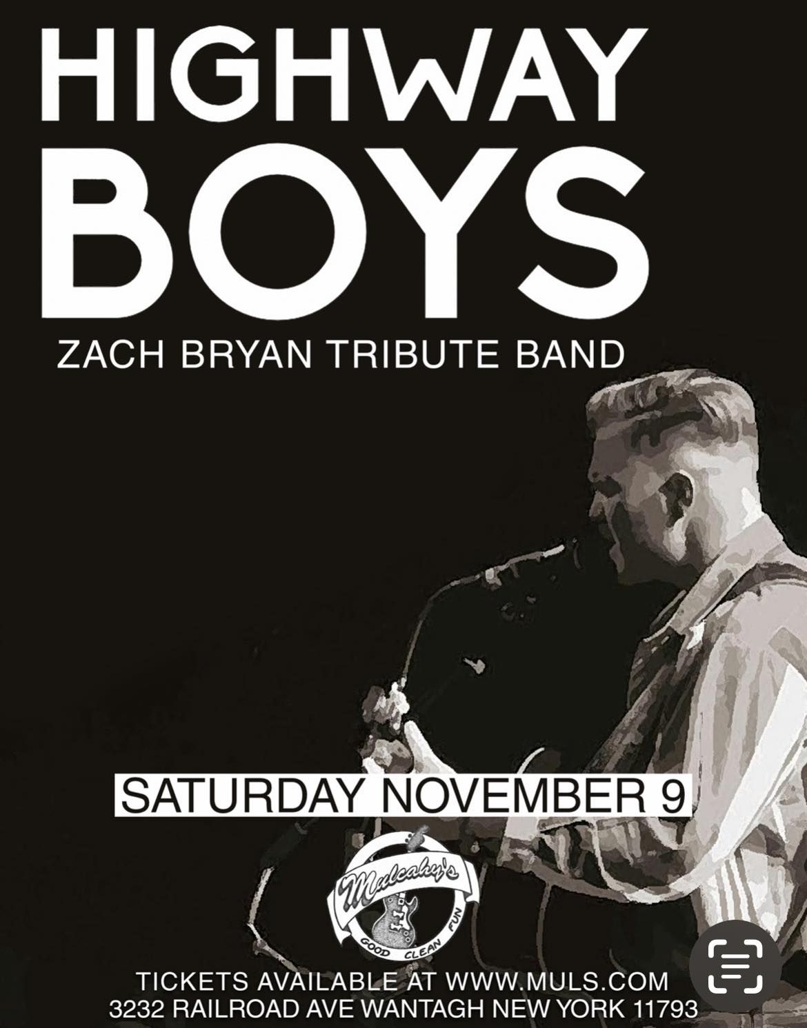 Zach Bryan Tribute Band - Highway Boys @ Mulcahy, Wantagh NY