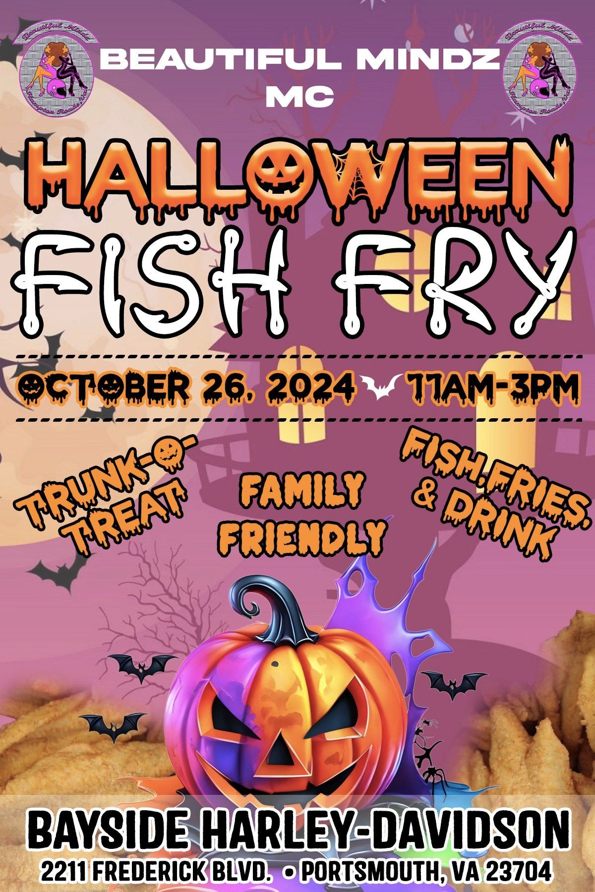 TRUNK-OR-TREAT  FISH FRY