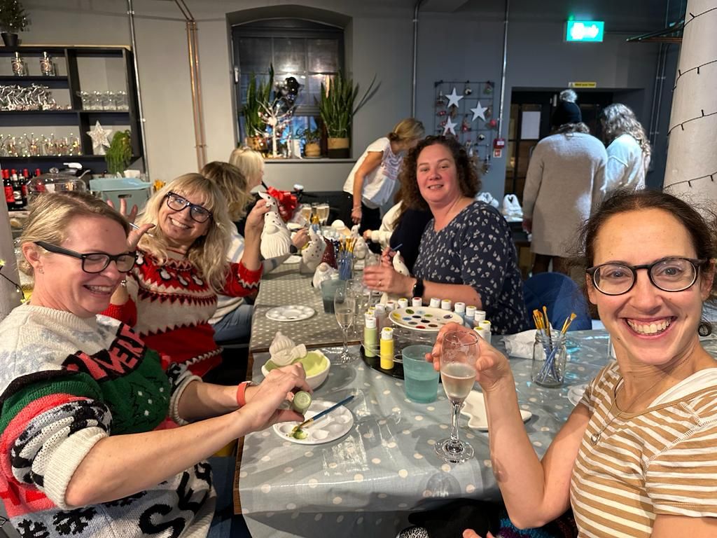 Christmas Pottery Painting & Prosecco