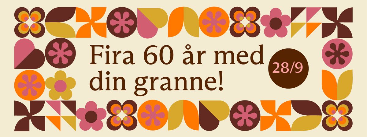 Save the date! Den 28\/9 blir det fest hos din granne!