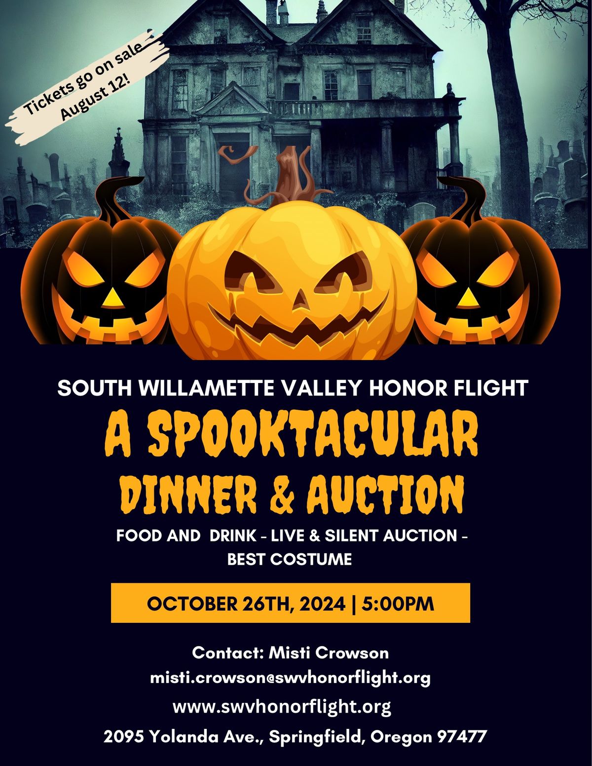 A Spooktacular Dinner & Auction