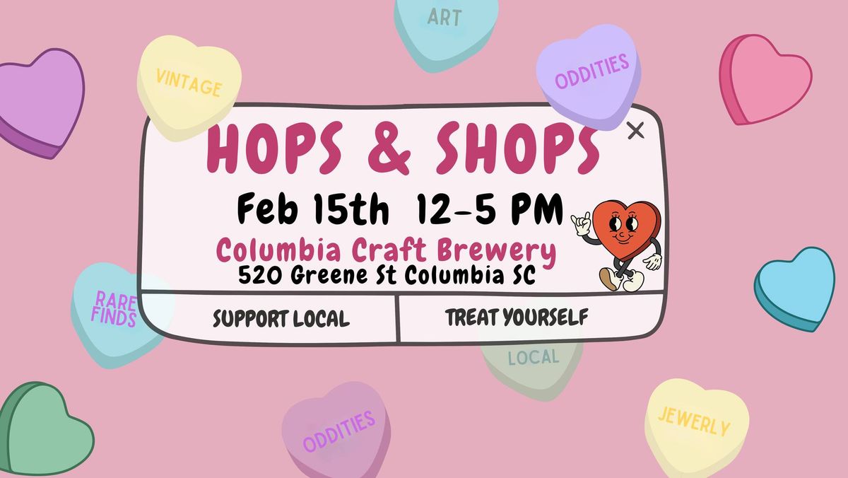 hops & shops: February Market 