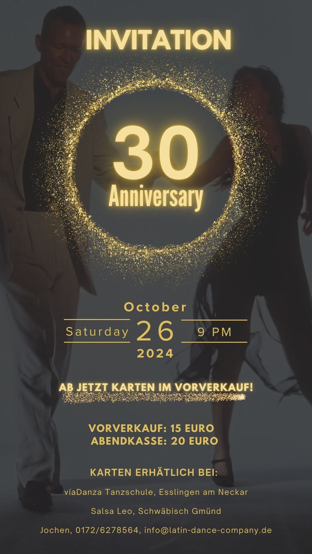 30. Anniversary - Gala Night - Jubil\u00e4ums-Party