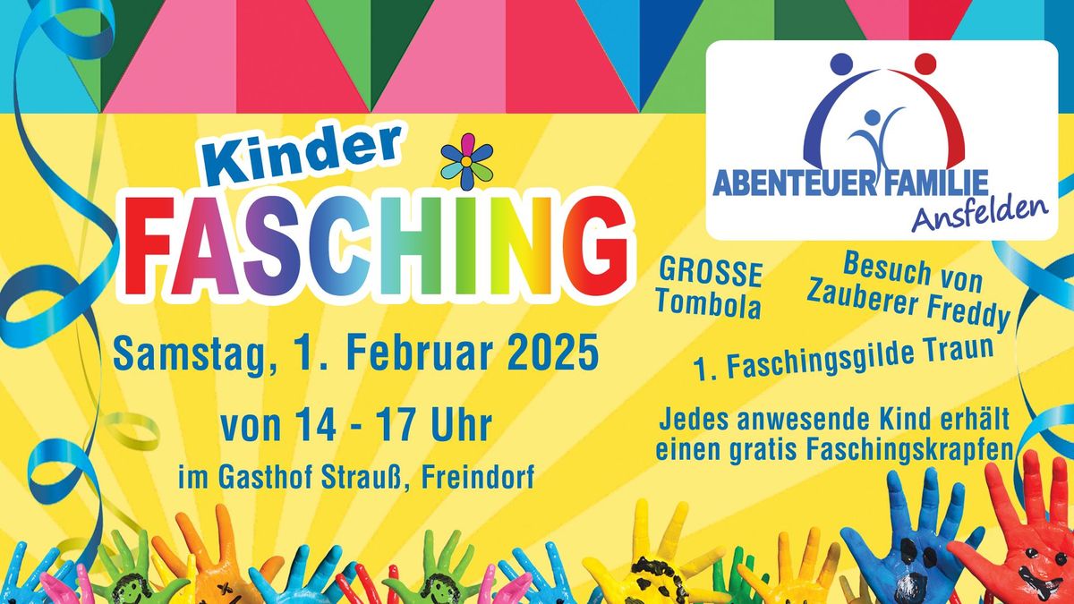 Ansfeldner Kinderfasching im Gasthof Strauss