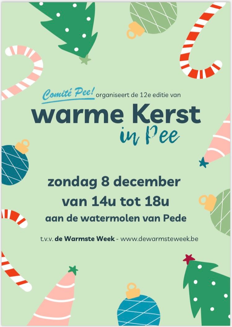 Warme Kerst in Pee