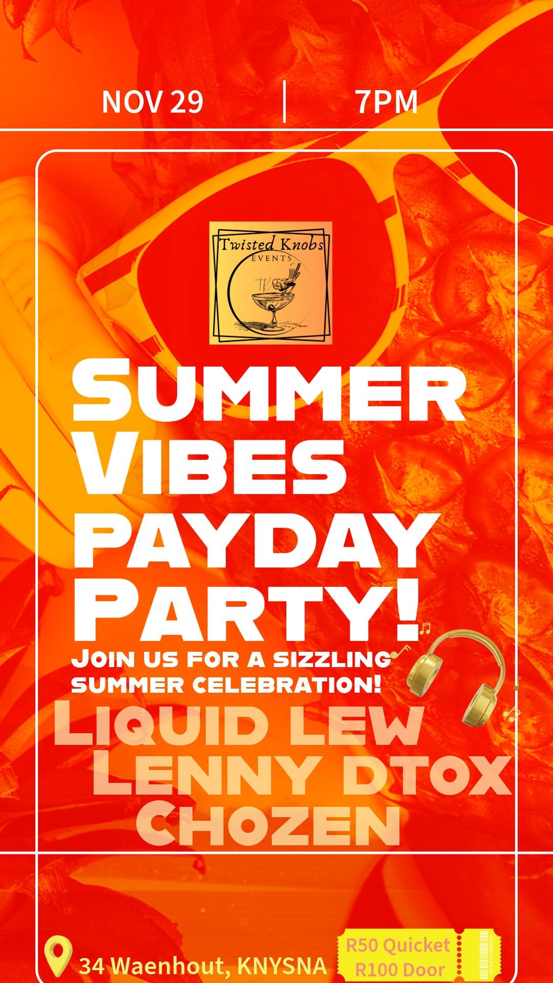 Summer Vibes Payday Party