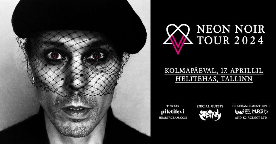 VV NEON NOIR TALLINN - TOUR 2024 - LAST TICKETS!