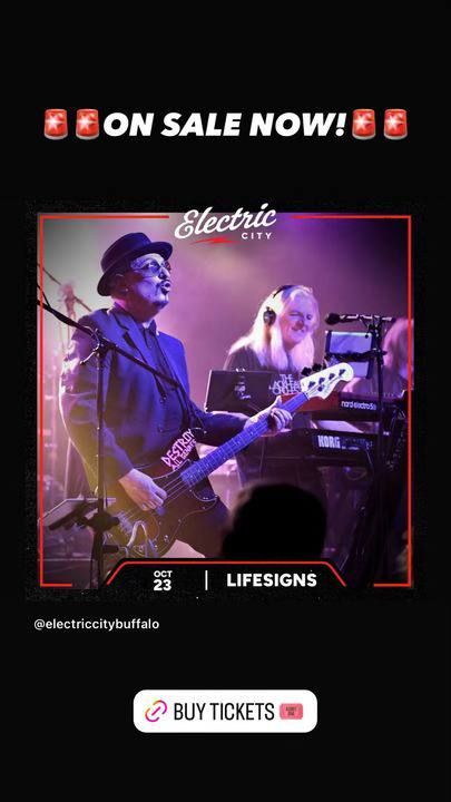 Lifesigns Live in Buffalo, NY USA 