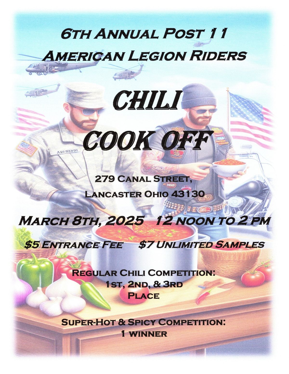 2025 Chili cook off