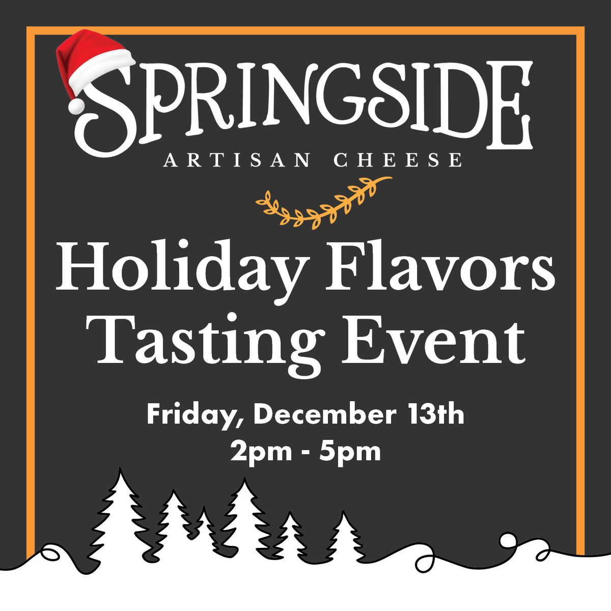 Holiday Flavors Tasting Event