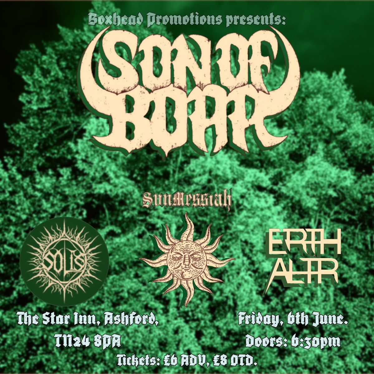 Son of Boar, Solis, Sun Messiah, Erth Altr